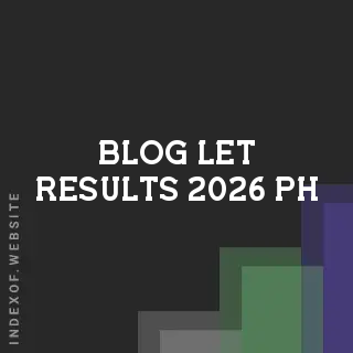 LET Results 2026: March Licensure Examination for Teachers Updates | Logo - Indexof